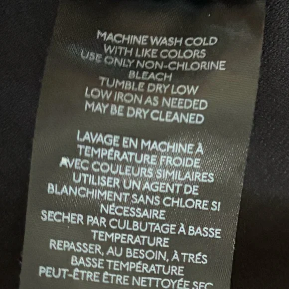 Anthropologie Paper Bag Black Pants Loose Fit Harem Barrell Leg Ankle Size SP - Picture 8 of 8